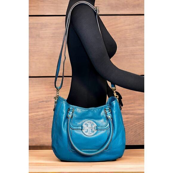Tory Burch Amanda Classic Handle Hobo Bag - Picture 9 of 14